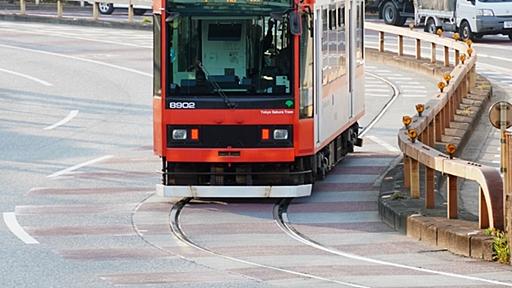 都電荒川線 各駅停車の旅『王子駅前駅の夕景』 - 嵐、ゴルフ、ミステリーの日々２