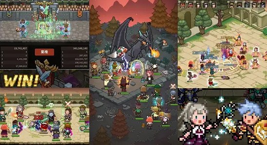 魔王討伐後に生き残った人間たちのサバイバルゲーム放置アプリ：イービルハンタータウン│スマホ村運営ゲームアプリ