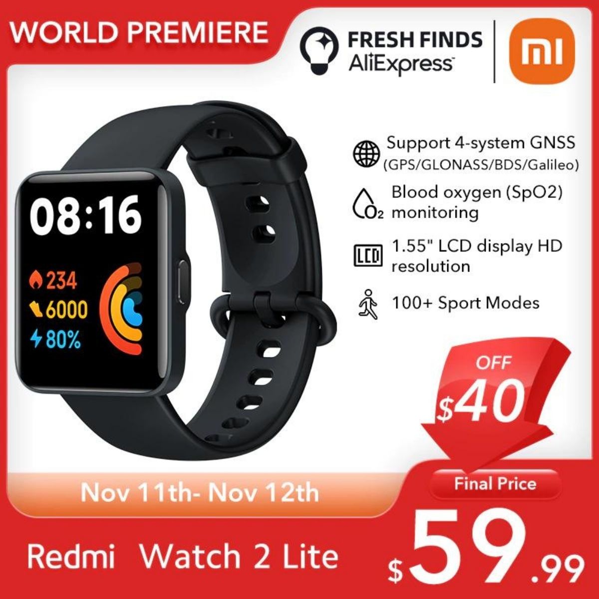 Xiaomi Redmi Watch 2 Lite