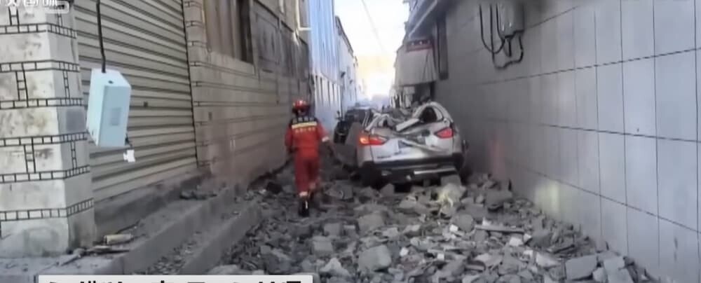 チベット シガツェ 地震被害