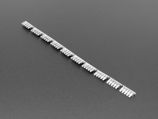 One long strip of breadboard strips.