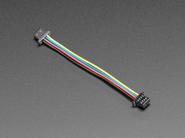 Angled of of JST SH 4-Pin Cable.