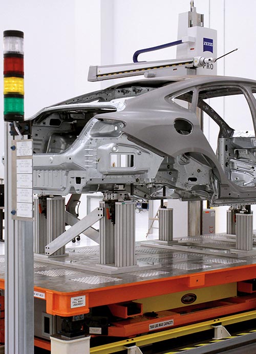 Automotive frame machine