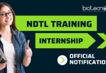 NDTL Training/Internship 2025