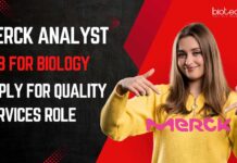 Merck Analyst Job For Biology