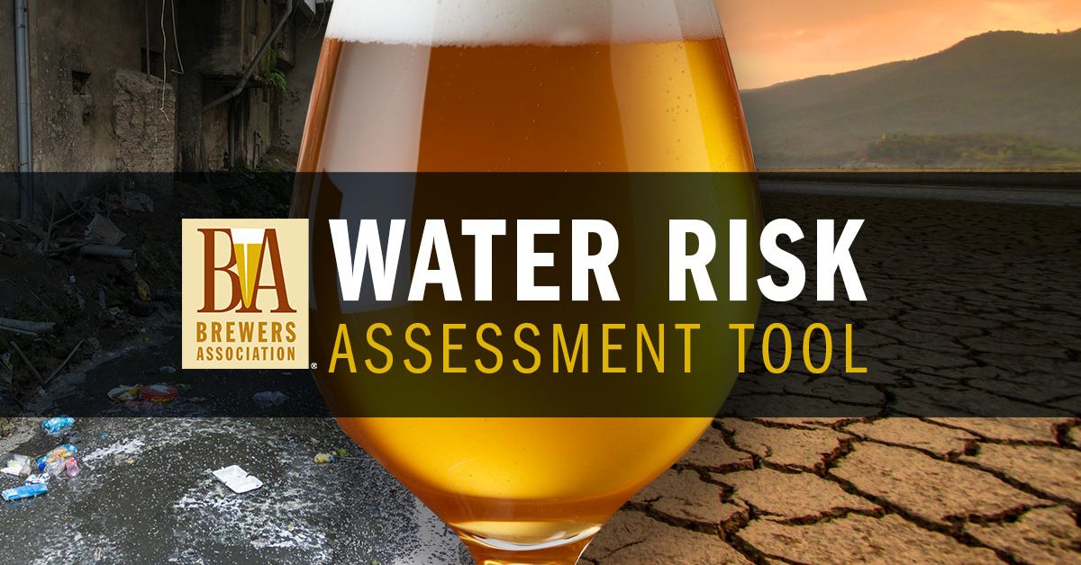 brewery beer dry craked earth water risk assessment tool x