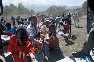 Haiti earthquake: water