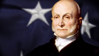 The United States' sixth president: John Quincy Adams