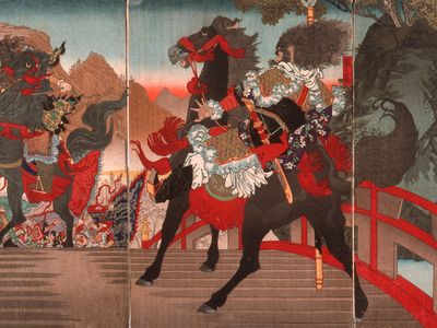 scene from Romance of the Three Kingdoms