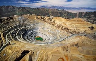 Kennecott's Bingham Canyon Mine