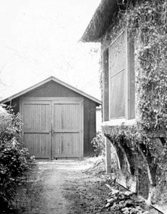 Garage where William Hewlett and David Packard began their company, HP