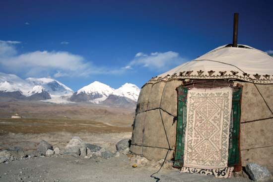 Kazakh yurt