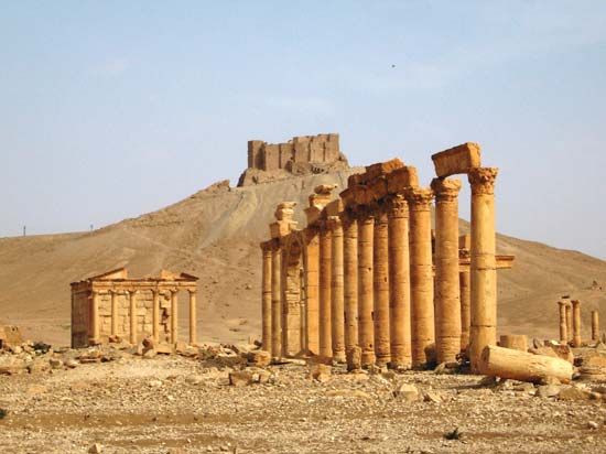 Palmyra, Syria: colonnade