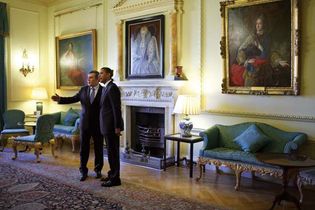 10 Downing Street: Obama, Barack; Brown, Gordon