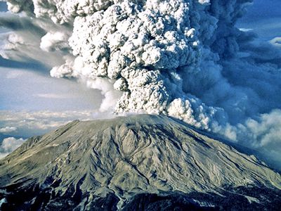 Mount St. Helens volcano