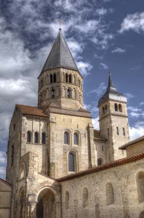 Cluny: belfry tower