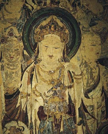 Guanyin and bodhisattvas