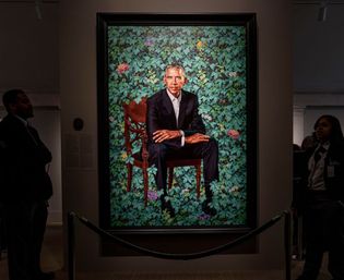 Kehinde Wiley: Portrait of Barack Obama