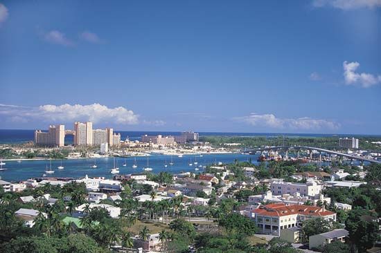 harbour of Nassau, Bahamas