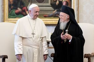 Pope Francis and Patriarch Bartholomew