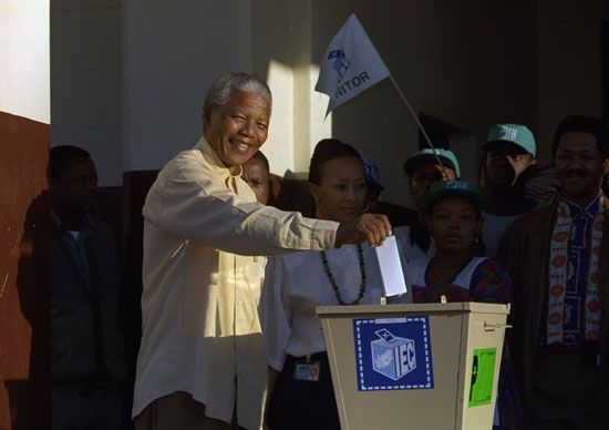 South Africa: voting