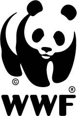 Panda logo for the Switzerland-based World Wildlife Fund (World Wide Fund for Nature).