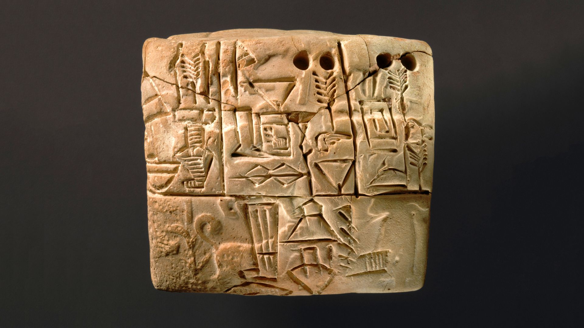 Sumerian cuneiform tablet