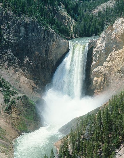 Yellowstone National Park: Lower Falls