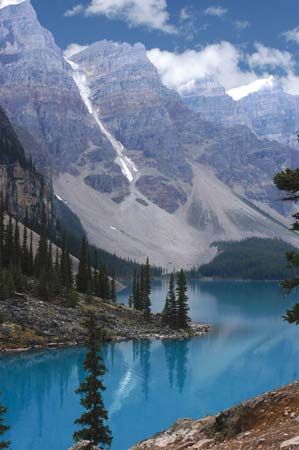 glacier at Marvel Lake