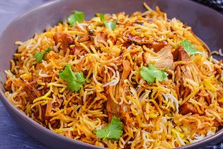 Indian biryani