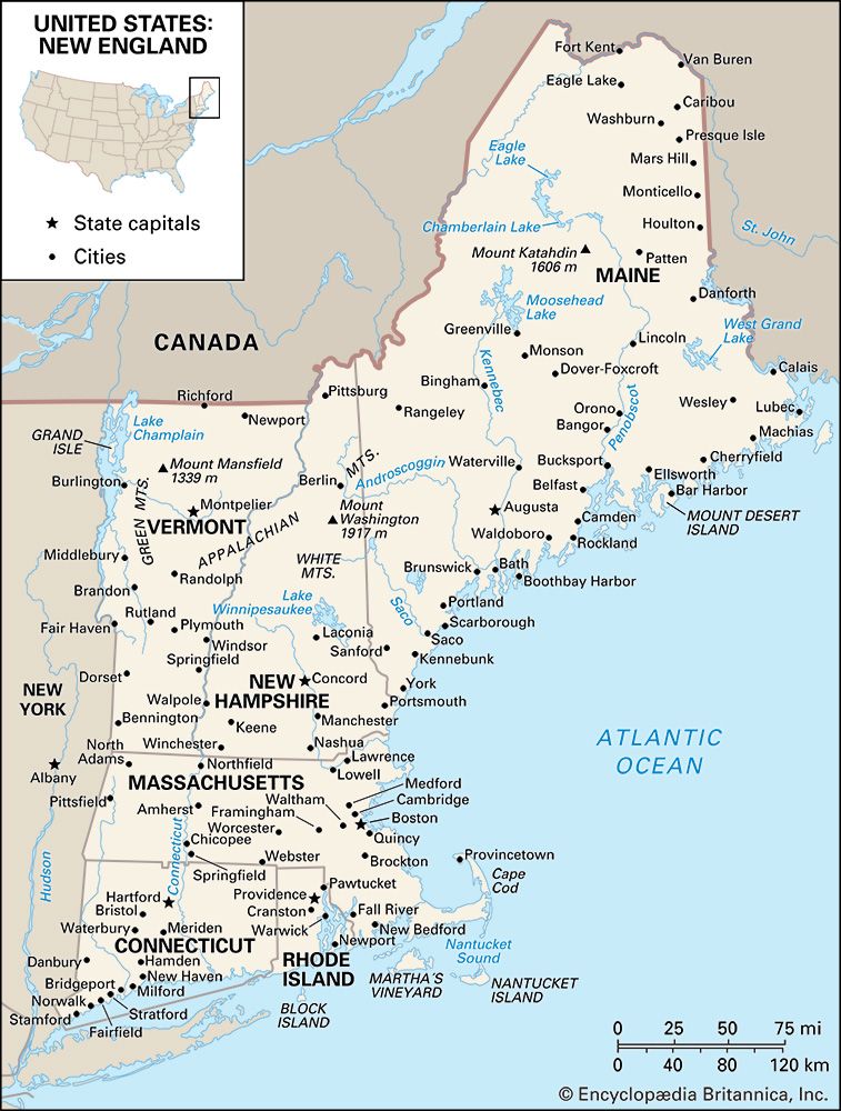 The North: New England