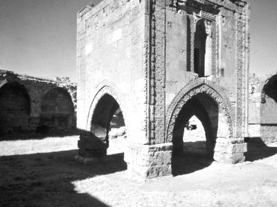 Kayseri, Turkey: courtyard of the Sultanhanı caravansary