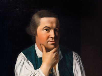 John Singleton Copley: painting of Paul Revere