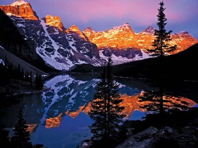 Moraine Lake in Banff National Park