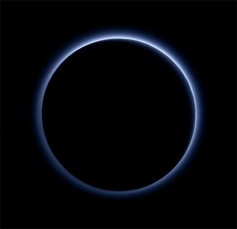 haze layer on Pluto