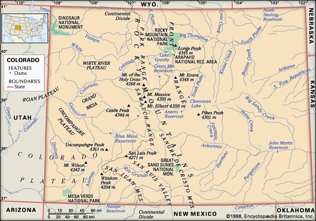 Colorado features