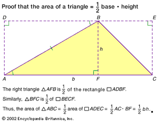 Area of a triangle