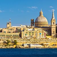 View of Valletta, the capital of Malta