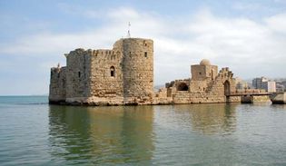 Sidon, Lebanon: Crusader castle