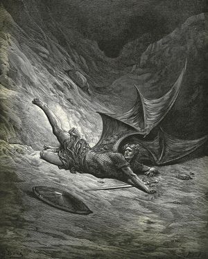 Gustave Doré illustration for Paradise Lost