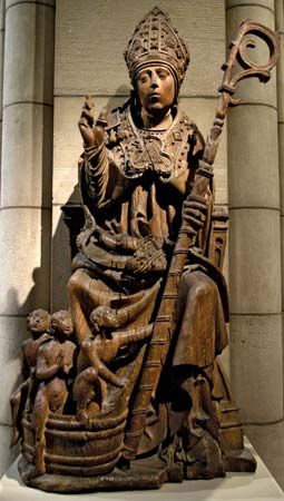 Sculpture of St. Nicholas