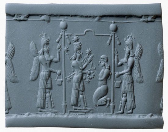 cylinder seal depicting Ishtar