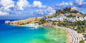 acropolis of Lindos, Ródos, Greece