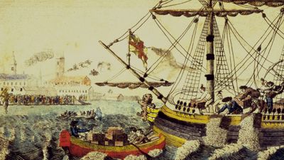 What was the Boston Tea Party?