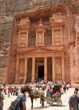 Petra, Jordan: Khazneh ruins