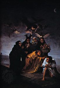 Francisco Goya: El conjuro or Las brujas (“The Conjuring” or “The Witches”)