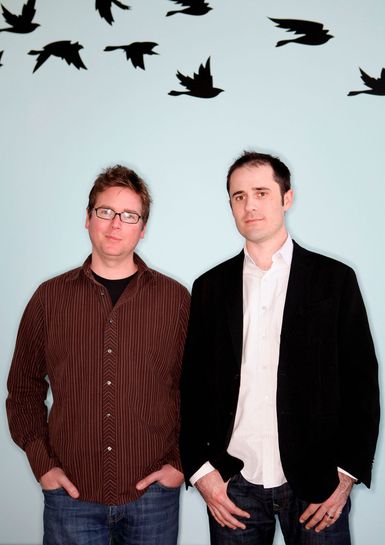 Biz Stone and Evan Williams