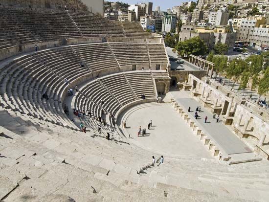 Amman, Jordan: Roman amphitheatre