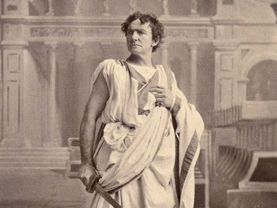 Edward Loomis Davenport as Brutus