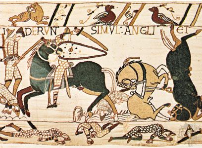 Bayeux Tapestry: Battle of Hastings